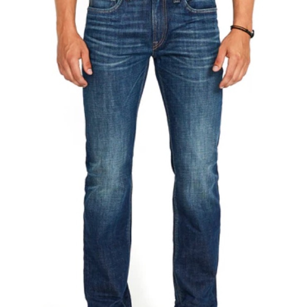 Buffalo David Bitton Indigo Straight Jeans